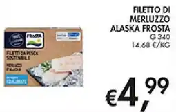 Coal Filetto di merluzzo Alaska Frost offerta