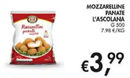 Coal Mozzarelline panate l'ascolana offerta