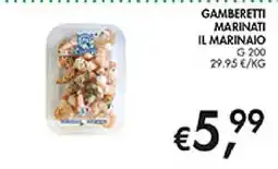 Coal Gamberetti marinati il marinaio offerta