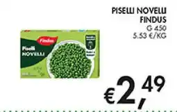Coal Piselli novelli Findus offerta