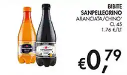 Coal Sanpellegrino aranciata/chino' offerta