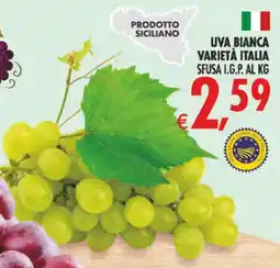 Decò Local Uva bianca varietà Italia offerta