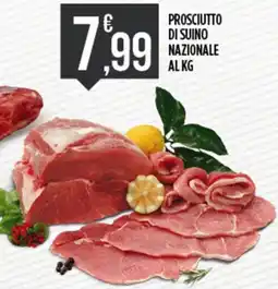 Euroesse Prosciutto di suino nazionale offerta