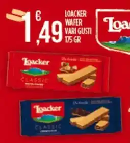 Euroesse Loacker wafer offerta