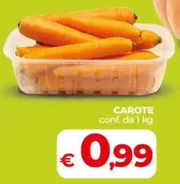 Coop Radenza Carote offerta