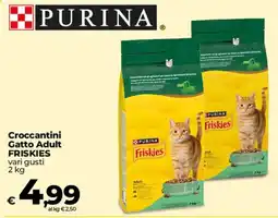 Ipercoop Radenza Purina Friskies Croccantini Gatto Adult offerta