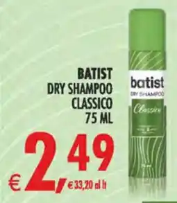 Deco Superstore Batist dry shampoo classico offerta