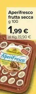 Carrefour Aperifresco frutta secca offerta