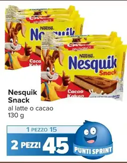 Carrefour Nesquik Snack offerta