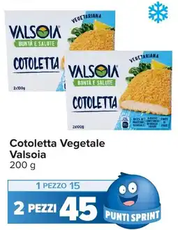 Carrefour Cotoletta Vegetale Valsoia offerta
