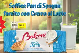 Carrefour Balconi Snack Latte offerta