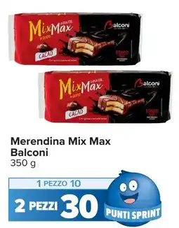 Carrefour Merendina Mix Max Balconi offerta