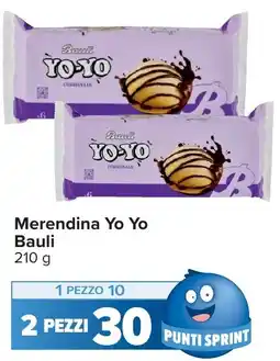 Carrefour Merendina Yo Yo Bauli offerta