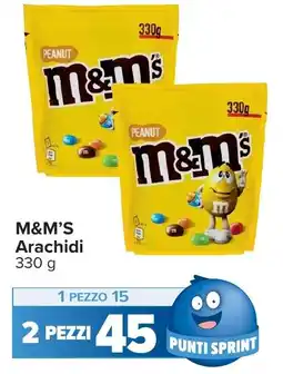 Carrefour M&M'S Arachidi offerta