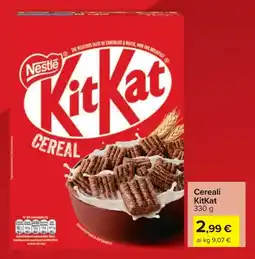 Carrefour Cereali KitKat offerta