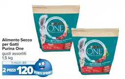 Carrefour Alimento Secco per Gatti Purina One offerta
