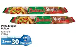 Carrefour Pasta Sfoglia Buitoni rotonda offerta