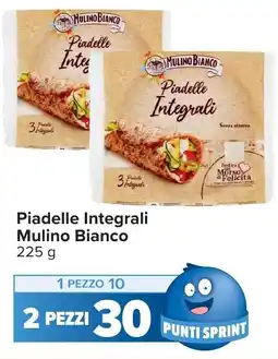 Carrefour Piadelle Integrali Mulino Bianco offerta