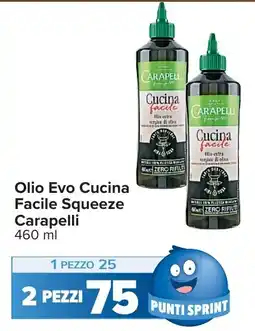 Carrefour Olio Evo Cucina Facile Squeeze Carapelli offerta