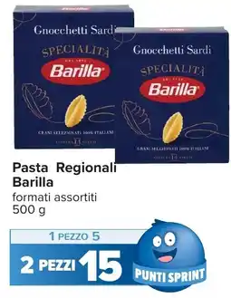 Carrefour Pasta Regionali Barilla offerta