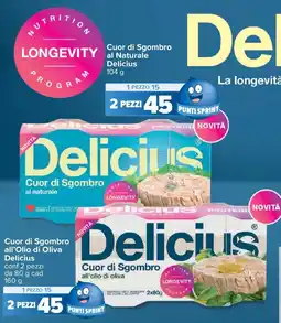 Carrefour Cuor di Sgombro al Naturale Delicius offerta