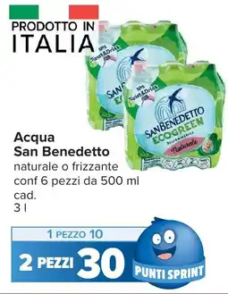 Carrefour Acqua San Benedetto offerta