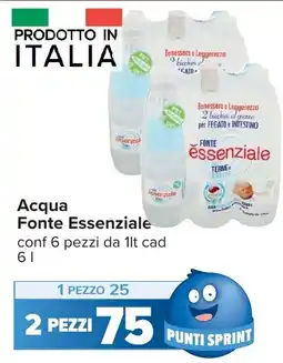 Carrefour Acqua Fonte Essenziale offerta