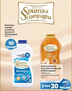 Carrefour Ammorbidente Concentrato Spuma di Sciampagna offerta