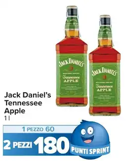 Carrefour Jack Daniel's Tennessee Apple offerta