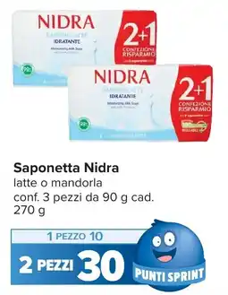 Carrefour Saponetta Nidra offerta