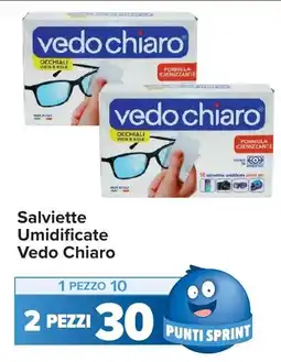 Carrefour Salviette Umidificate Vedo Chiaro offerta