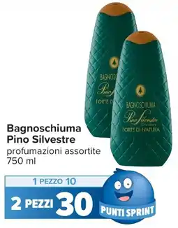 Carrefour Bagnoschiuma Pino Silvestre offerta