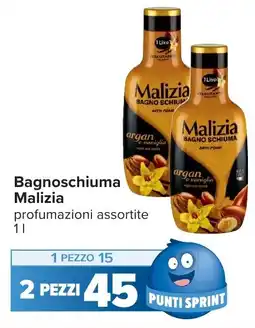 Carrefour Bagnoschiuma Malizia offerta