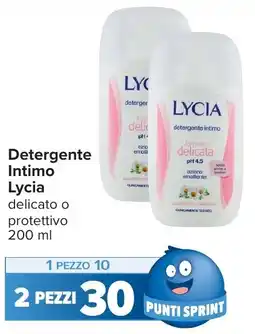 Carrefour Detergente Intimo Lycia delicato o protettivo offerta