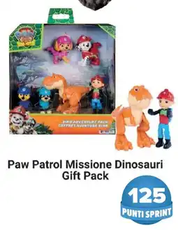 Carrefour Paw Patrol Missione Dinosauri Gift Pack offerta