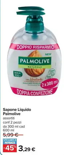Carrefour Sapone Liquido Palmolive offerta