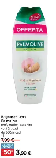 Carrefour Bagnoschiuma Palmolive offerta