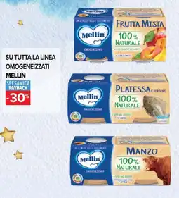 Carrefour Su tutta la linea omogeneizzati mellin offerta