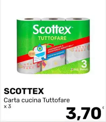 Scottex carta cucina Tuttوفare