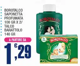 Splendidi e Splendenti Borotalco saponetta profumata offerta