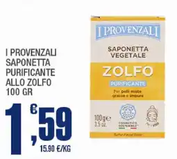 Splendidi e Splendenti I Provenzali Saponetta Vegetale Purificante allo Zolfo offerta