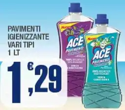 Splendidi e Splendenti Pavimenti igienizzante Ace offerta