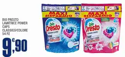 Splendidi e Splendenti Bio Presto lavatrice power caps offerta