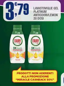 Splendidi e Splendenti Lavastoviglie gel platinum offerta