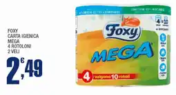 Splendidi e Splendenti Foxy carta igienica mega offerta
