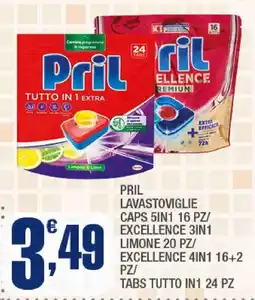 Splendidi e Splendenti Pril lavastoviglie offerta