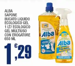 Splendidi e Splendenti Alba Sapone bucato liquido ecologico gel offerta