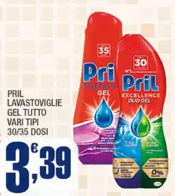 Splendidi e Splendenti Pril lavastoviglie gel tutto vari tipi offerta