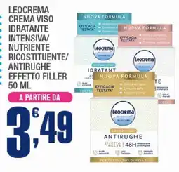 Splendidi e Splendenti Leocrema crema viso idratante intensiva/nutriente ricostituente/antirughe offerta