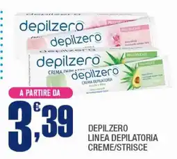 Splendidi e Splendenti Depilzero crema depilatoria offerta